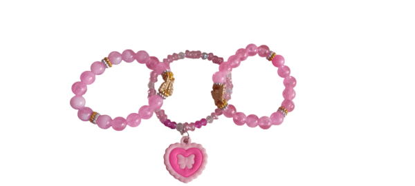 bracelets en perles 3 en 1